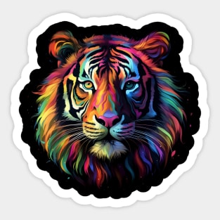 Neon Tiger #4 Sticker